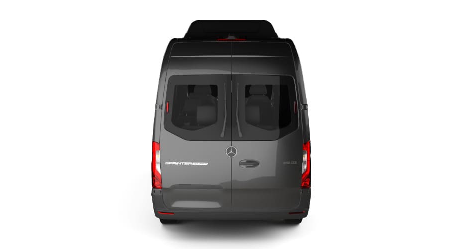 The Carey Luxury Van - Mercedes Benz Sprinter Van - Back View